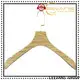 LEEVANS Wholesale white wooden trouser hangers company 1