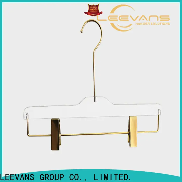 LEEVANS clear clothes hangers company 1