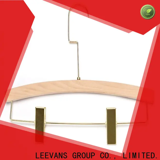 Latest wooden baby clothes hangers for business 1