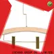 Latest wooden baby clothes hangers for business 1