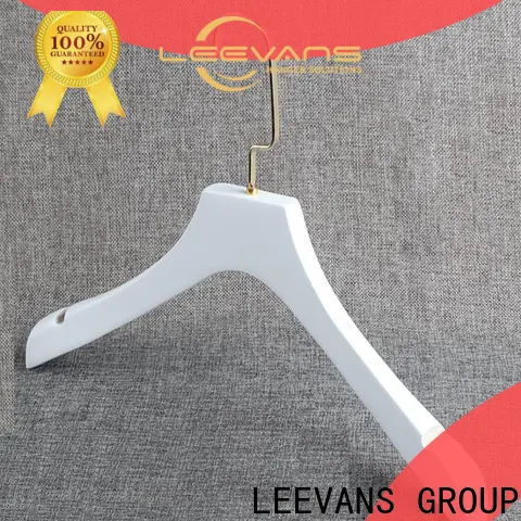 Custom white clothes hangers company 1