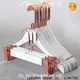 New black wooden hangers manufacturers 1