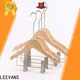 LEEVANS wooden baby clothes hangers manufacturers 1