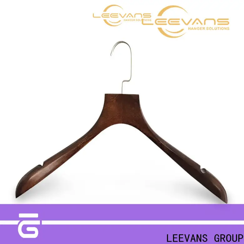 LEEVANS heavy duty wooden coat hangers Suppliers 1