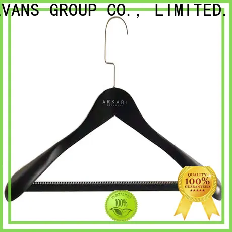 Best black wooden coat hangers Supply 1