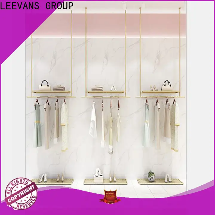 LEEVANS Best clothes display stand factory 1