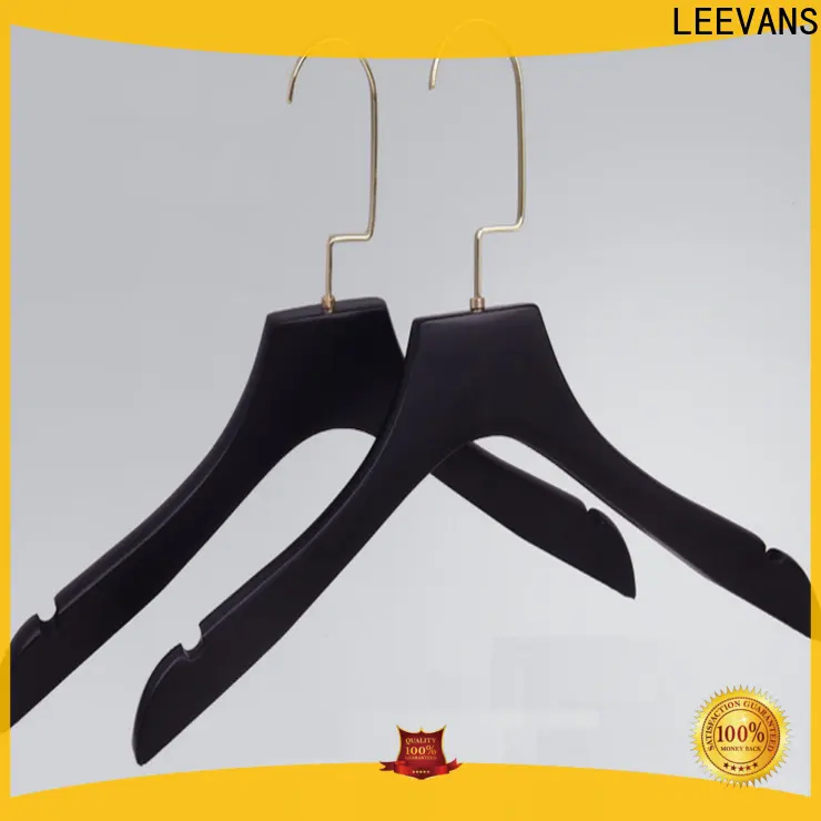 LEEVANS where to buy wooden coat hangers for business 1