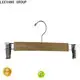 LEEVANS non slip wooden hangers Supply 1