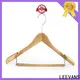 LEEVANS Top dark wood coat hangers factory 1