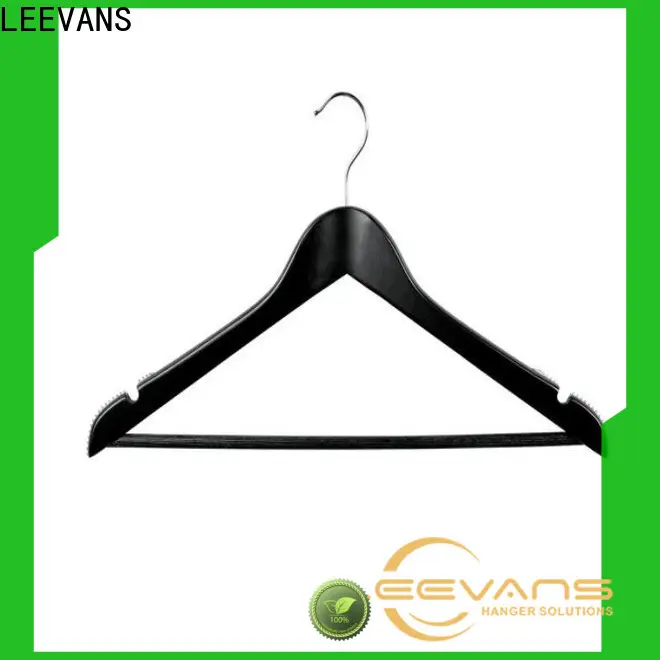 LEEVANS brown wooden hangers company 1