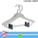 LEEVANS Latest childrens wooden coat hangers factory 1