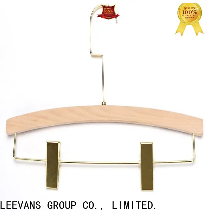 New thick wooden hangers company 1