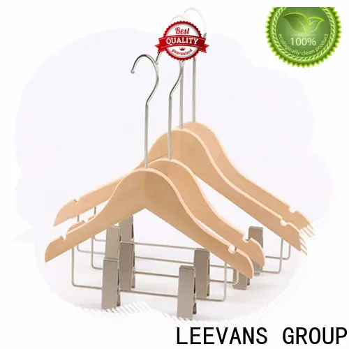 LEEVANS wooden dress hangers Supply 1
