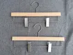 Wood Hangers with Clips Yes by LEEVANS 2