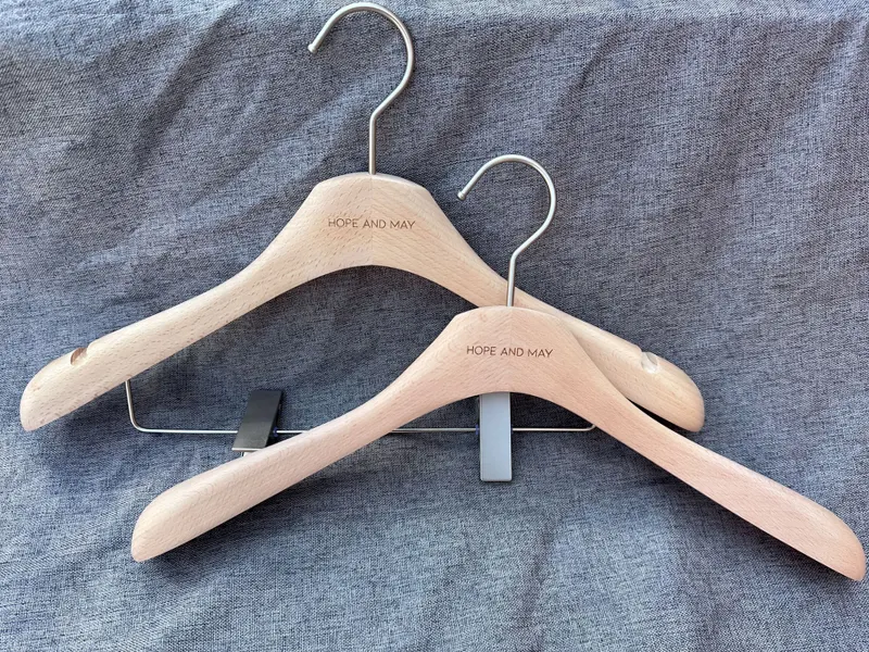 Wooden Coat Hanger Yes by LEEVANS 3