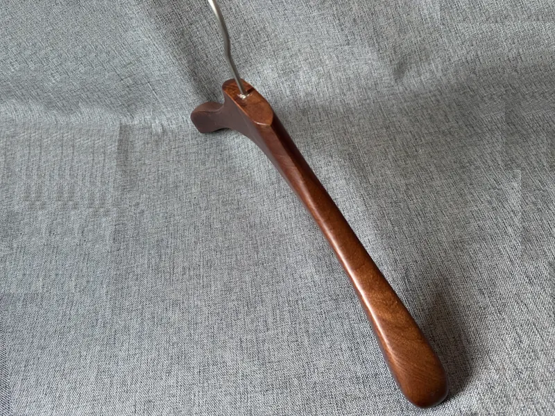 Wooden Trouser Hangers Yes - - LEEVANS 5