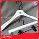 White Wooden Hangers Wholesale Matt White Painted by LEEVANS 1