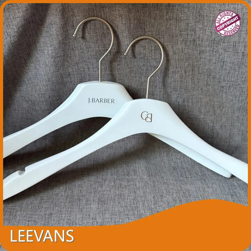 Wooden Hanger Clips Adult by LEEVANS 1