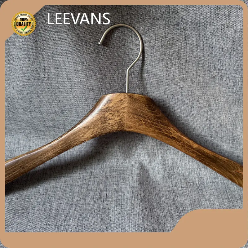 Wood Skirt Hangers 39cm Or 43cm Wholesale - LEEVANS 1
