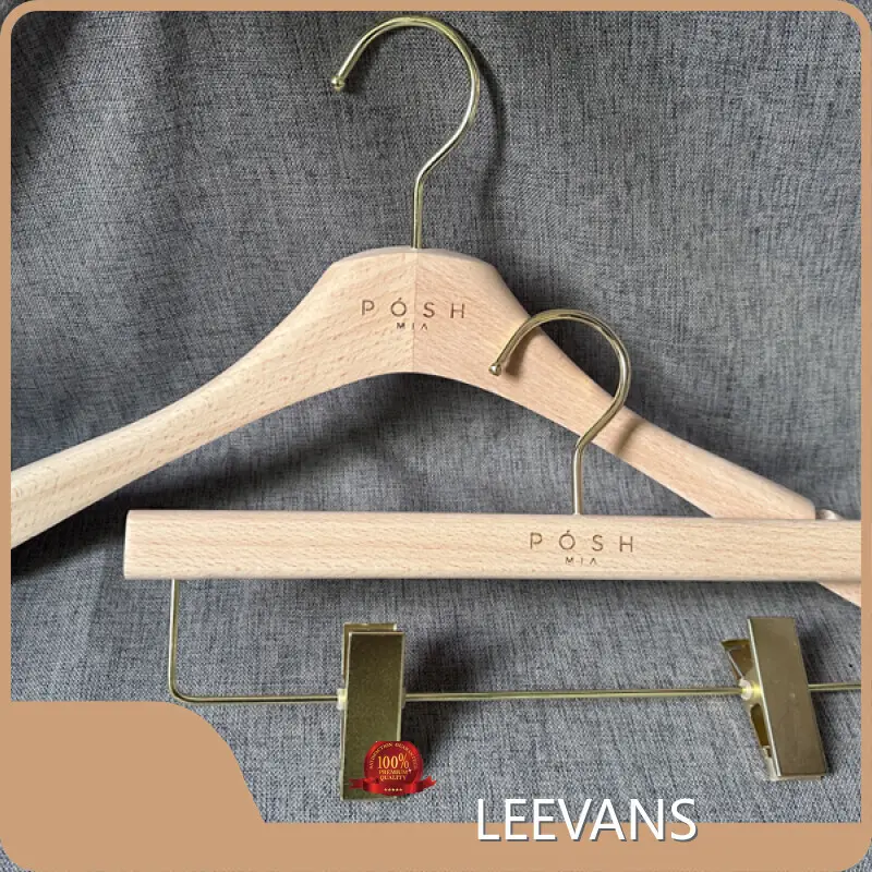 Wooden Shirt Hangers Yes Wholesale - LEEVANS 1