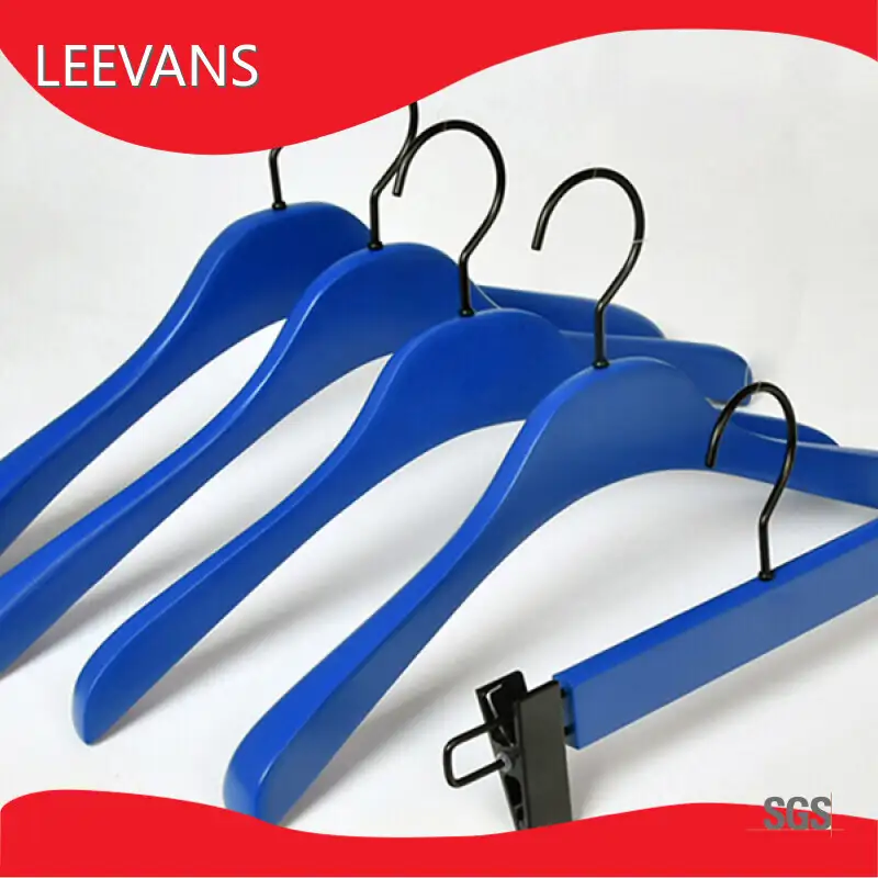 Wooden Suit Hangers 390mm Or 430mm by LEEVANS 1