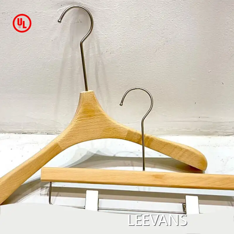 Wooden Pants Hangers Based on Quantity by LEEVANS 1