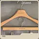 Wooden Dress Hangers Beech Wooden by LEEVANS 1