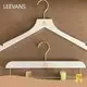 Grey Wooden Hangers Yes Wholesale - LEEVANS-1 1
