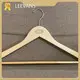 Wooden Hangers Engraved Wooden Hangers Natural Jacket for Sale 1