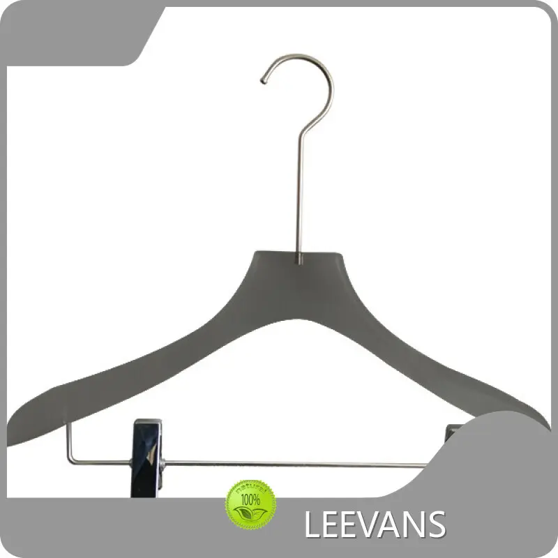 Portable Clothes Hanger Black Grey Acrylic Hangers Wholesale - LEEVANS 1