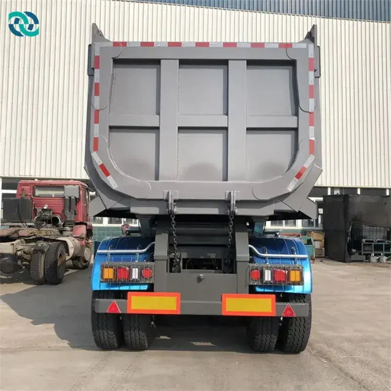 Chenlu Trailer End Dump Semi Trailer CHENLUTRAILER End Dump Semi Trailerfactory 4