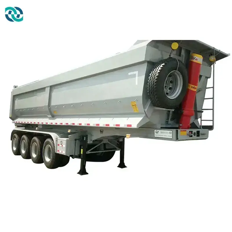 Chenlu Trailer End Dump Semi Trailer CHENLUTRAILER End Dump Semi Trailerfactory 5
