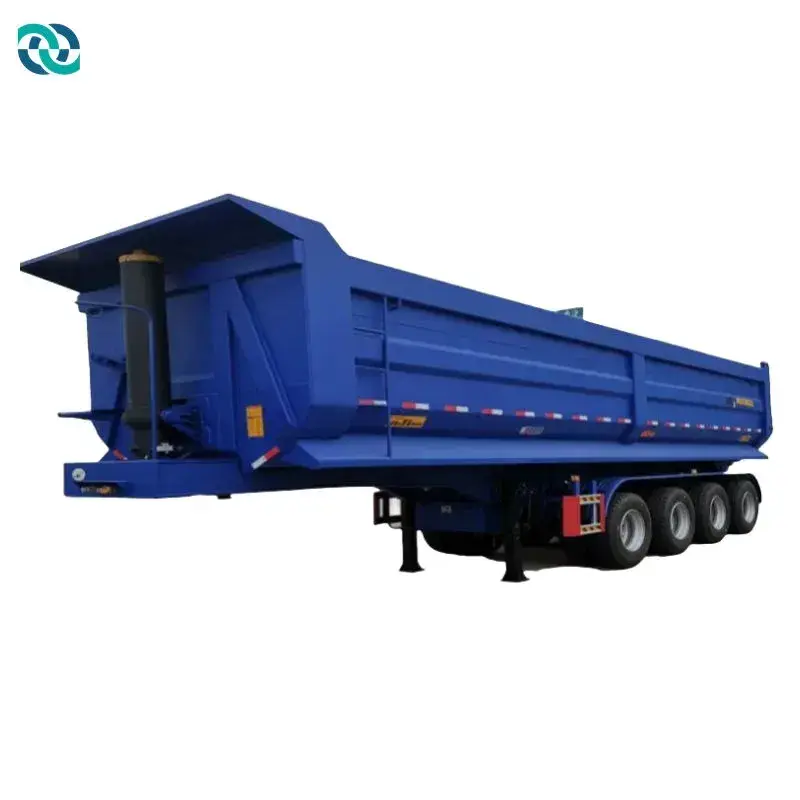 End Dump Semi Trailer 200Piece/month by Chenlu Trailer 3