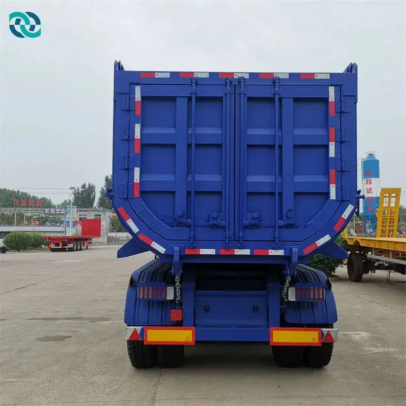 End Dump Semi Trailer 200Piece/month by Chenlu Trailer 4