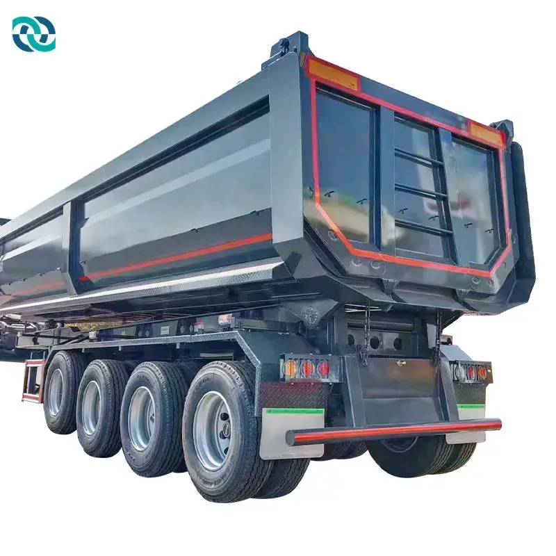 Chenlu Trailer Semi Truck Flatbed Trailer for Sale China Semi Truck Flatbed Trailer for Salefrom China 3