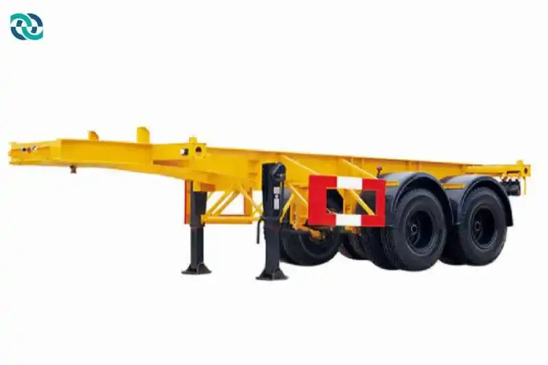 2 Axles 20FT Skeleton Semi Trailer 1