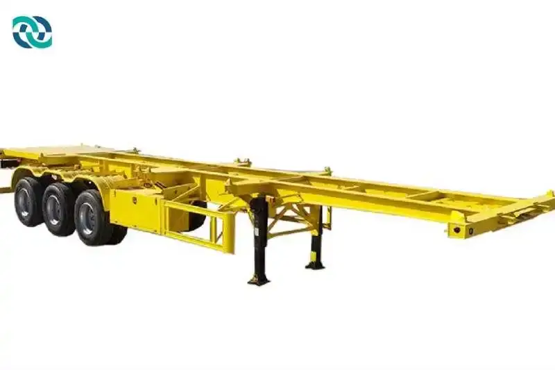 3 Axles 40F Skeleton Trailer 1