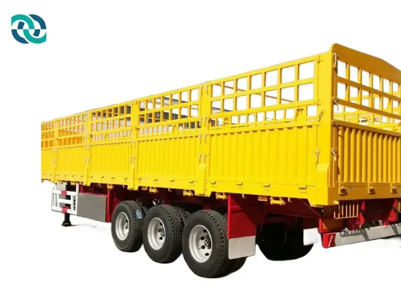 3 AXLES 50 TONS FENCE SEMI TRAILER 1