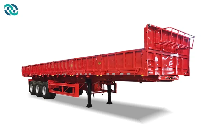 Semi-camion coffre à 3 essieux de 40 pieds 1