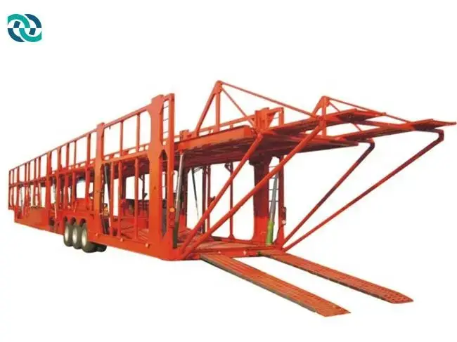 3-х осный 8-битный прицеп для перевозки автомобилей 1