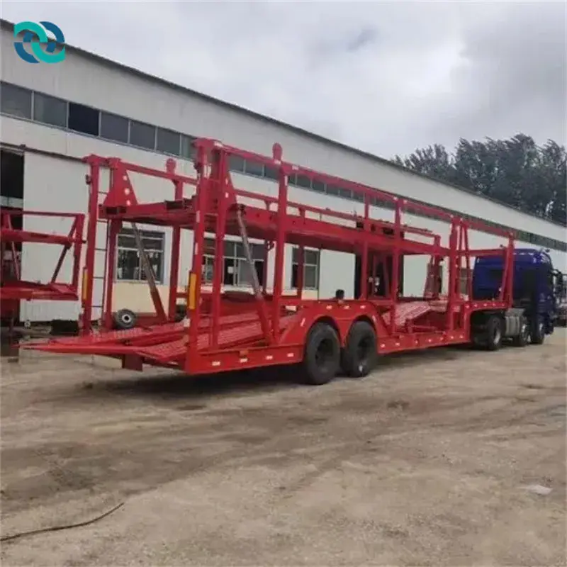 Chenlu Trailer Semi Car Hauler Trailer for Sale China Semi Car Hauler Trailer for Salemanufacturing 3