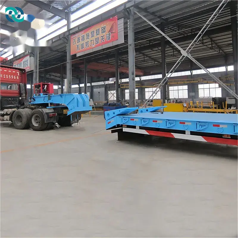 Low Loader Flat Bed Time 20-35 Days - - Chenlu Trailer 4