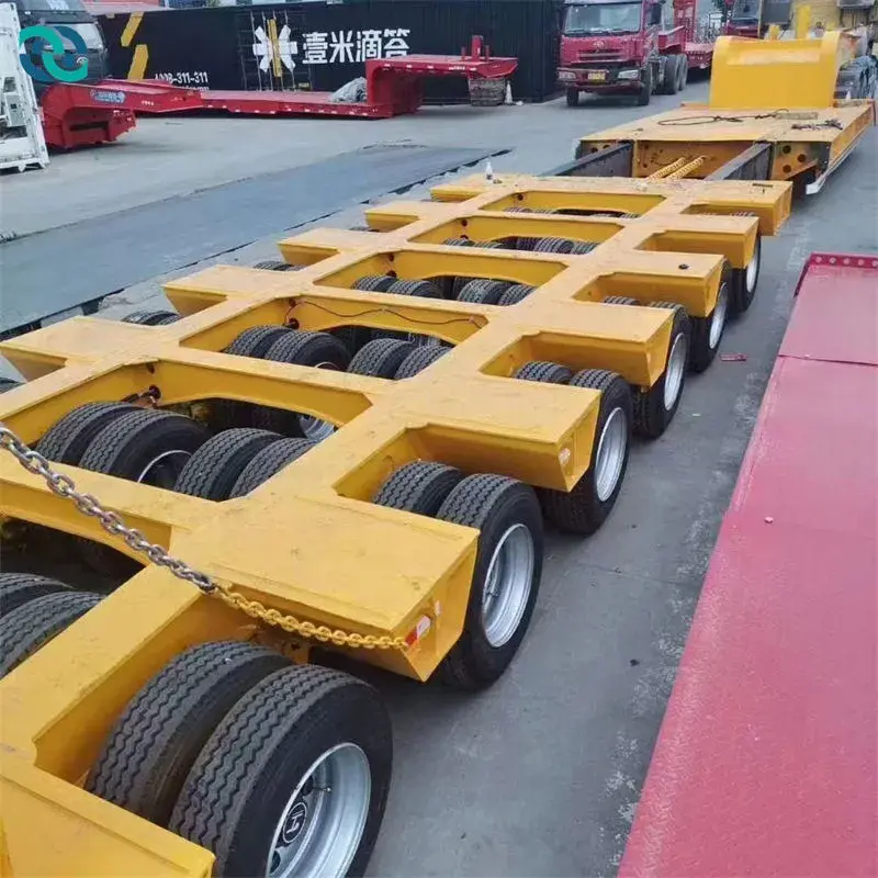 Professional 2 Axle Low Bed Trailer 2 Axle Low Bed Trailer Company 3