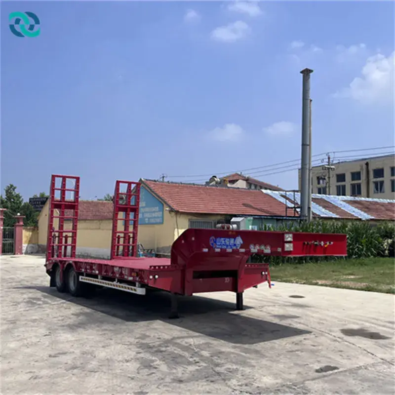 Low Bed Trailer Truck Chinafactory Price 3