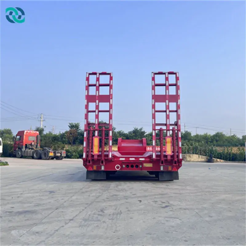 Low Bed Trailer Truck Chinafactory Price 4