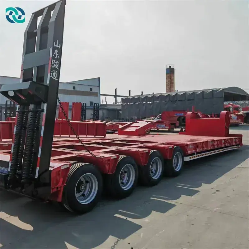 Chenlu Trailer Low Bed Trailer Price China Low Bed Trailer Pricewith Good Price 3