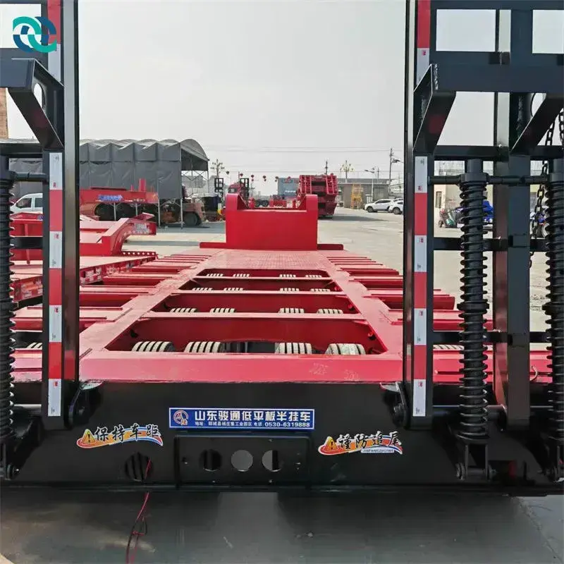 Chenlu Trailer Low Bed Trailer Price China Low Bed Trailer Pricewith Good Price 4