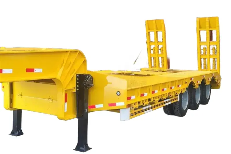 Professional Low Bed Trailer Truck Factory Direct Supply 2