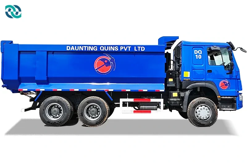 Camion à benne basculante Howo d'occasion en bon état 1