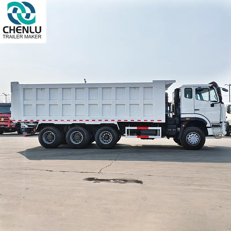 Used Dump Truck CHENLU - - Chenlu Trailer 4